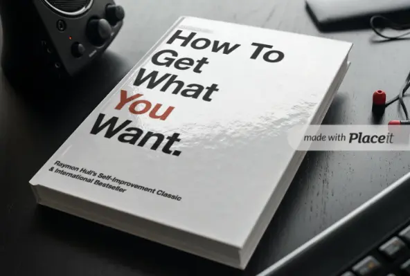how to get what you want book on table